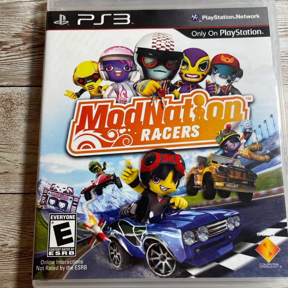 ModNation Racers Sony Playstation 3 PS3 Complete Cib